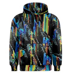 Abstract 3d Blender Colorful Men s Zipper Hoodie by Simbadda