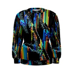 Abstract 3d Blender Colorful Women s Sweatshirt by Simbadda