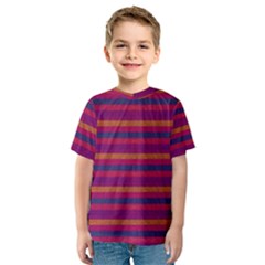 Lines Kids  Sport Mesh Tee