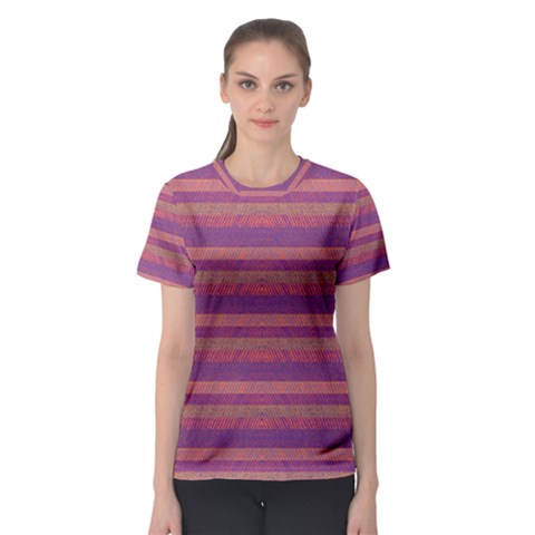 Lines Women s Sport Mesh Tee by Valentinaart