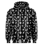 Seahorse pattern Men s Zipper Hoodie