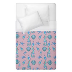 Seahorse Pattern Duvet Cover (single Size)