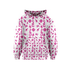 Seahorse Pattern Kids  Pullover Hoodie