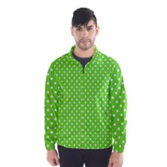 Polka Dots Wind Breaker (men) by Valentinaart