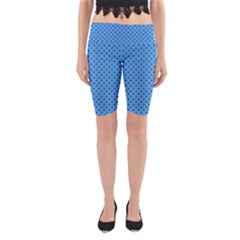 Polka Dots Yoga Cropped Leggings