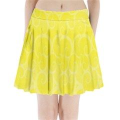 Pattern Pleated Mini Skirt by Valentinaart