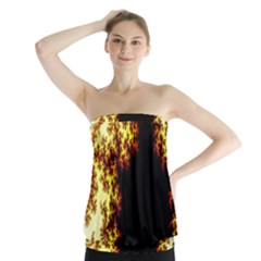 A Fractal Image Strapless Top by Simbadda