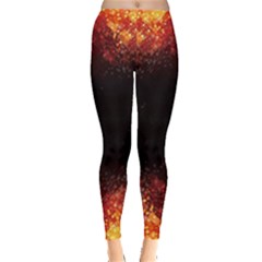 Skull Flame Leggings 