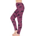 Magenta Shark Leggings  View3