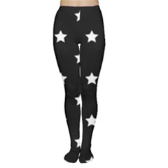 Stars Pattern Women s Tights by Valentinaart