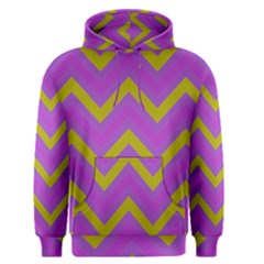 Zig Zags Pattern Men s Pullover Hoodie by Valentinaart