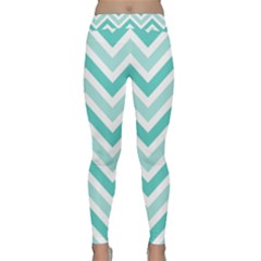 Zig Zags Pattern Classic Yoga Leggings