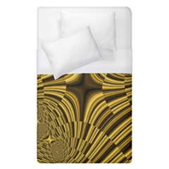 Fractal Golden River Duvet Cover (single Size)