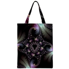 Magic Swirl Zipper Classic Tote Bag by Simbadda