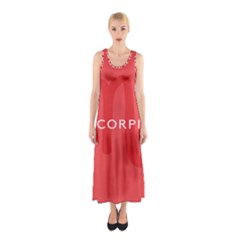 Zodiac Scorpio Sleeveless Maxi Dress by Mariart