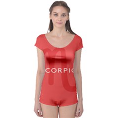 Zodiac Scorpio Boyleg Leotard  by Mariart