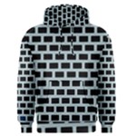 Bricks Black Blue Line Men s Pullover Hoodie