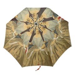 Betsy Ross Author Of The First American Flag And Seal Patriotic Usa Vintage Portrait Folding Umbrellas by yoursparklingshop