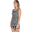 Kaleidoskope Digital Computer Graphic Sleeveless Bodycon Dress View2