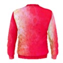 Abstract Red And Gold Ink Blot Gradient Men s Sweatshirt View2