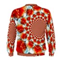 Stylish Background With Flowers Men s Sweatshirt View2