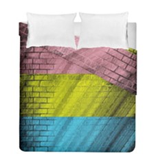 Brickwall Duvet Cover Double Side (full/ Double Size)