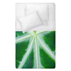 Green Leaf Macro Detail Duvet Cover (single Size)