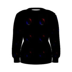 Tranquil Abstract Pattern Women s Sweatshirt by Nexatart