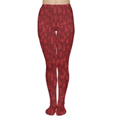 Bicycle Guitar Casual Car Red Women s Tights by Mariart