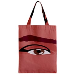 Eye Difficulty Red Zipper Classic Tote Bag by Mariart