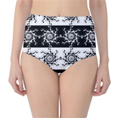 Three Wise Men Gotham Strong Hand High-waist Bikini Bottoms by Mariart