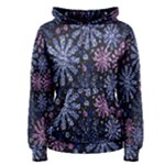 Pixel Pattern Colorful And Glittering Pixelated Women s Pullover Hoodie