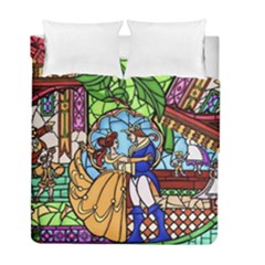 Happily Ever After 1   Beauty And The Beast Duvet Cover Double Side (full/ Double Size)