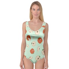 Apple Fruit Background Food Princess Tank Leotard  by Nexatart