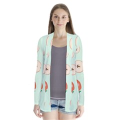 Apple Fruit Background Food Cardigans by Nexatart