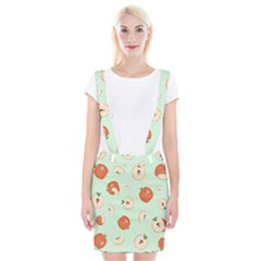 Apple Fruit Background Food Suspender Skirt by Nexatart