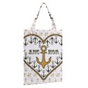 Anchor Heart Classic Tote Bag View2