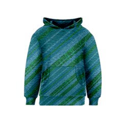 Stripes Course Texture Background Kids  Pullover Hoodie