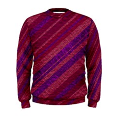 Stripes Course Texture Background Men s Sweatshirt by Nexatart