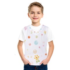 Flower Floral Star Balloon Bubble Kids  Sportswear by Mariart