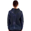 Abstract Dark Stylish Background Women s Zipper Hoodie View2