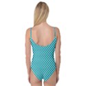 Sleeping Kitties Polka Dots Teal Camisole Leotard  View2