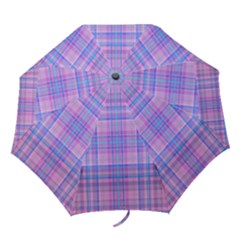 Plaid Design Folding Umbrellas by Valentinaart