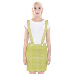 Plaid Design Braces Suspender Skirt