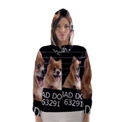 Bad Dog Hooded Wind Breaker (women) by Valentinaart