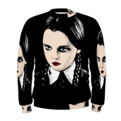 Wednesday Addams Men s Sweatshirt by Valentinaart