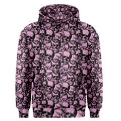 Skulls Pattern  Men s Pullover Hoodie by Valentinaart