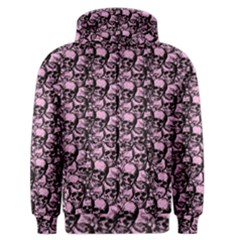 Skulls Pattern  Men s Zipper Hoodie by Valentinaart