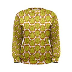 Horned Melon Green Fruit Women s Sweatshirt by Mariart