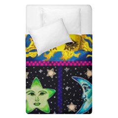 Celestial Skies Duvet Cover Double Side (single Size) by dawnsiegler